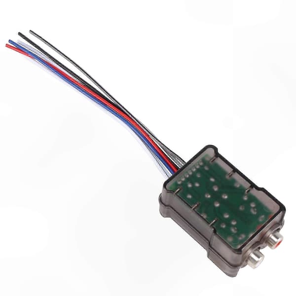Bil o Adapteromformer for høye til lave subwoofer-signaler Gray