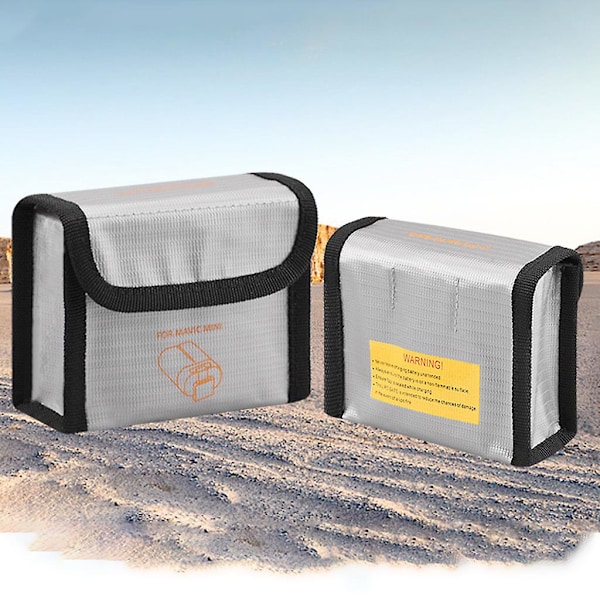 Batterisikkerhetspose Batteripose Eksplosjonssikker Oppbevaringspose Brannsikker Pose