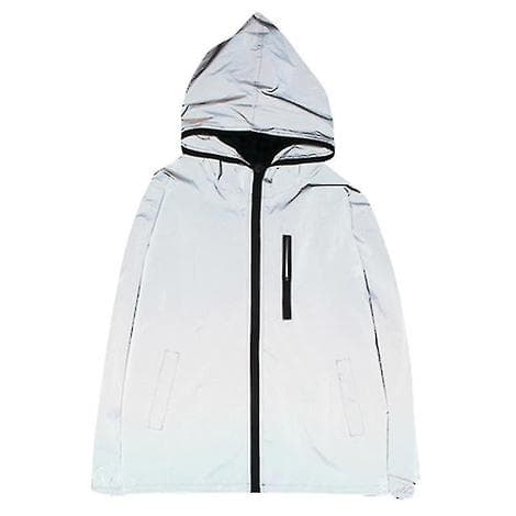 Vattentät Varm Reflekterande Jacka Hög Synlighet Säkerhetsjacka Lätt XXXXL