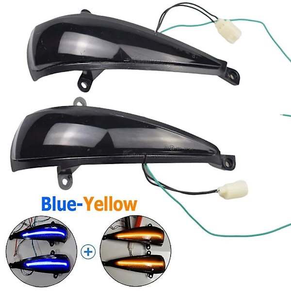 2 stk Dynamiske Blinklys til Honda Civic 8. generation Mk8 Hatchback LED Blinklys 3D 5D Lys Sidespejl Lampe 2006 2012 Fn2 Fn Fk