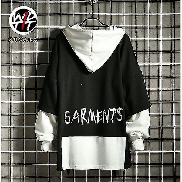 Bluza Streetwear Techwear Harajuku Hip Hop white m