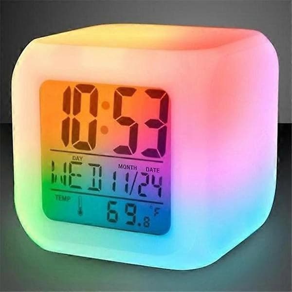 Herätyskello LED-valolla