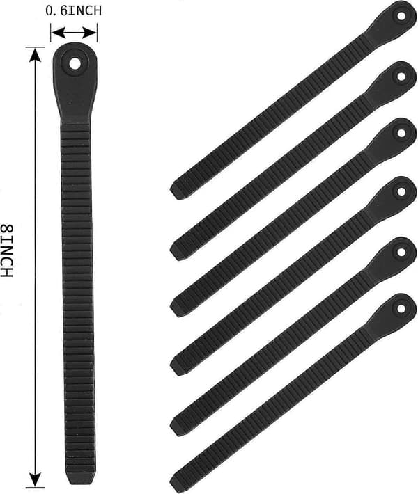 8 stk. snowboard ankelstige stropper, snowboardbindingsdele 2 Set 9x5x8cm