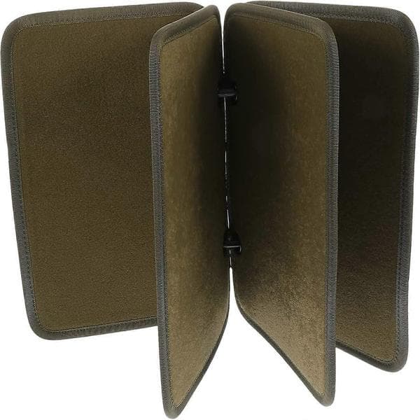 Patch Display Hållare Panel Blädder- Sida Patch Bok Patchar Pärm Organiserare för Militära Kardborremärken, 1 set D- army green