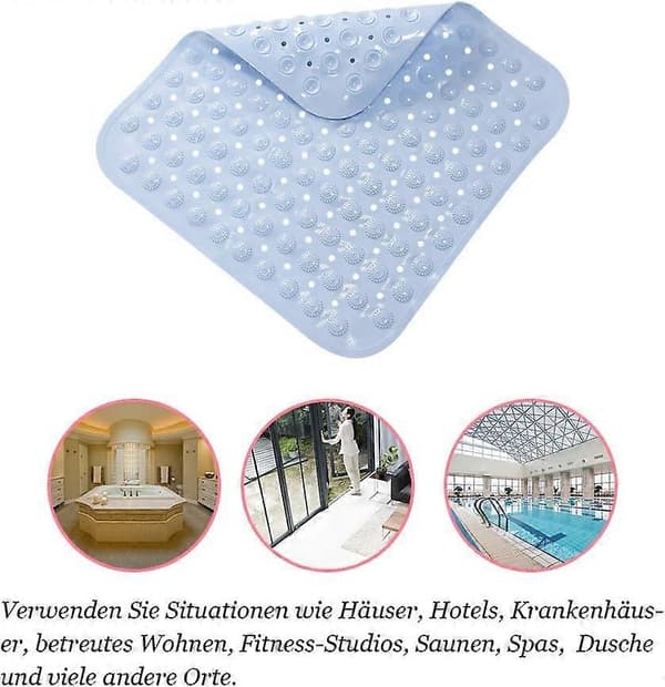 Liukumaton suihkumatto