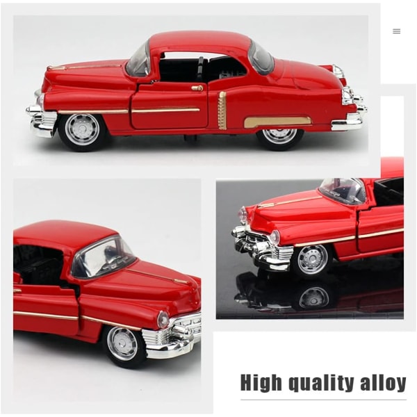 1:24 Scale Alloy Diecast Car Model Metal Diecast Mallikokoelma Nouto-auto Diecast-avolava-auto (punainen)