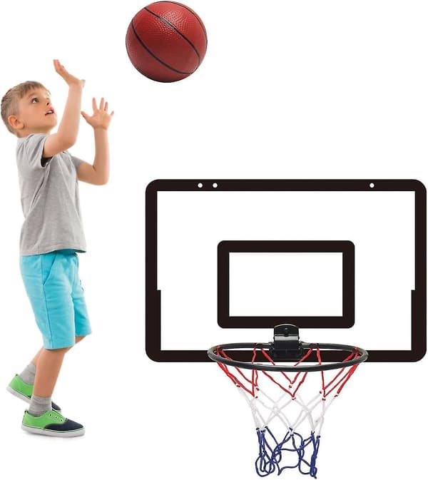 Mobil Mini Basketkorg för Dörr - Stansfri Hängande Typ