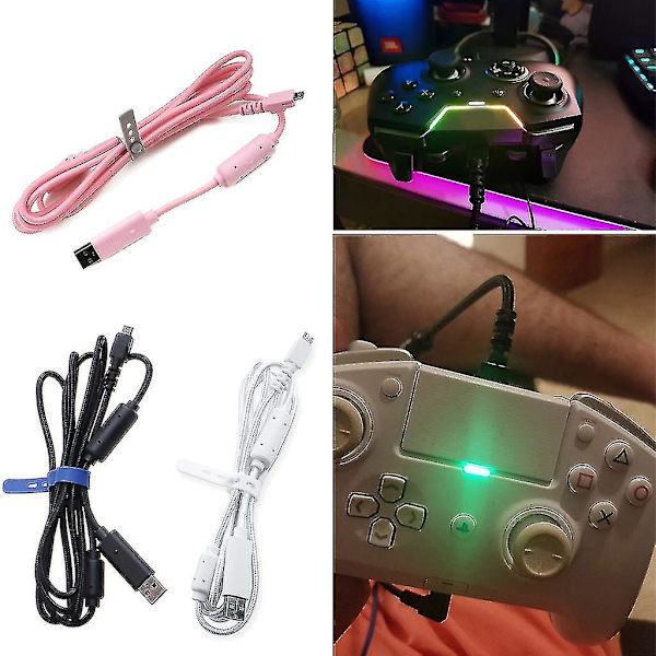 Usb-kabel udskiftning til Razer Wildcat / Razer Raiju Ps4 Game Controller