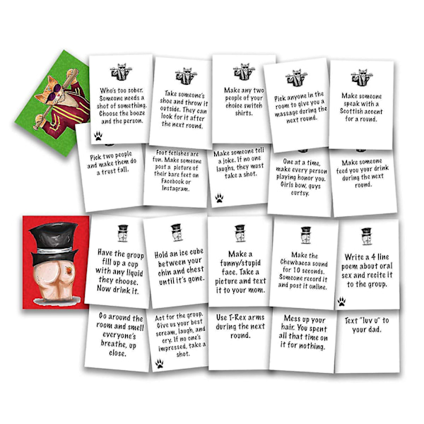 Coolcats & Asshats Spilkort Party Spil - bestself Little Talk Chat Spilkort