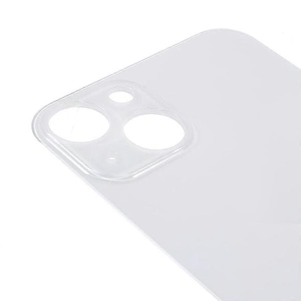 Batterideksel for iPhone 13 6.1 tommer, reservedel (Stort hull) White White