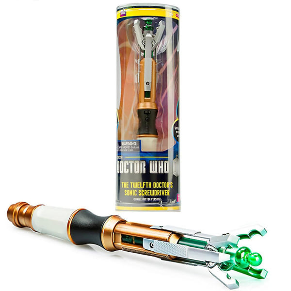 Uusi hauska Doctor Who - The Twelfth Doctor's Screwdriver -mallivaloääni lelu