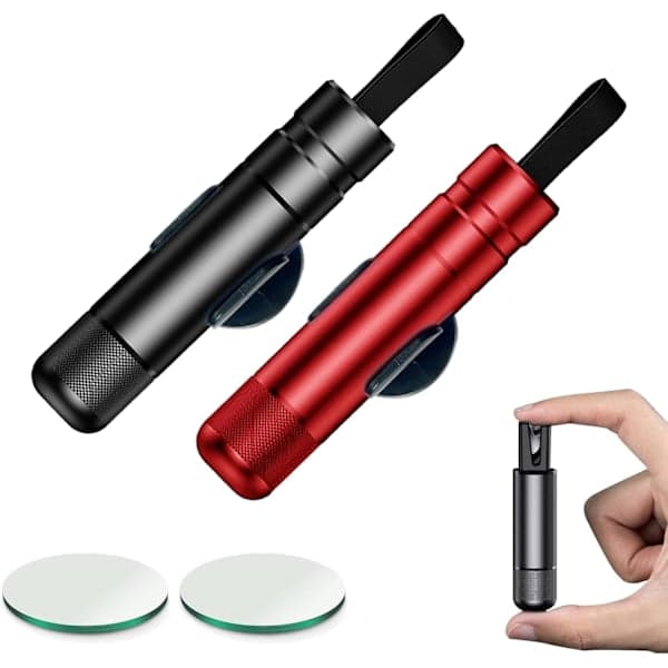 Safe Pro X Car Emergency Hammer, Automatic Window Hammer For Land And Underwater (2-Pack-A) A A