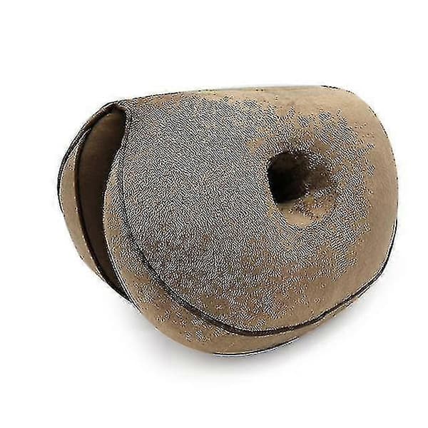 Multifunksjonell dobbel komfort setepute, foldbar hofteløftende sete Brown
