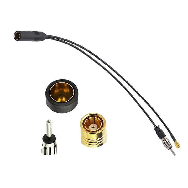 DAB & FM/AM Bilradio Antenne Adapter Splitter Forlængerkabler Erstatning