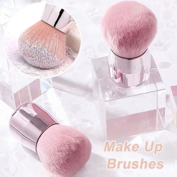 1 kpl Pink Powder Meikkisiveltimet Beauty Brushes Poskipunasivellin Loose Powder Brush