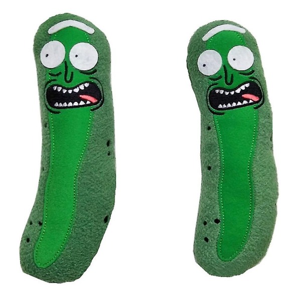 Pickle Rick Plyschleksak Kudde - 7,9 tum Fylld Vetenskapsman Samlarobjekt - Rick And Morty Fangleksak För Pojkar Flickor Jul