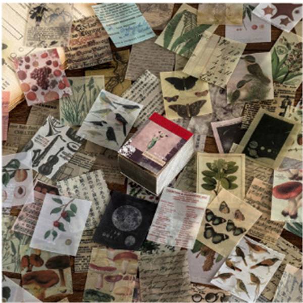 366 KPL Vintage Scrapbooking DIY Materiaalit Paperikoristelu