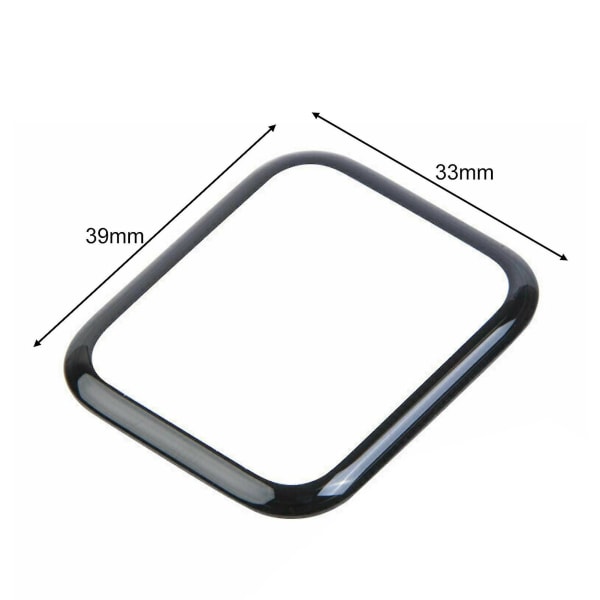 Reparasjonssett for erstatning av glassglass foran, kompatibel Apple Watch 2/3/4/5/6-serien for Apple Watch SE 40mm