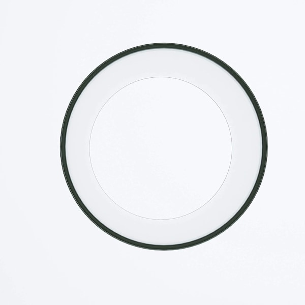 Stor Glaslykta för Orkanljus, Öppen i Båda Ändar, 15 cm Bred x 15 cm Hög Klar Clear 6'' wide x 6'' tall