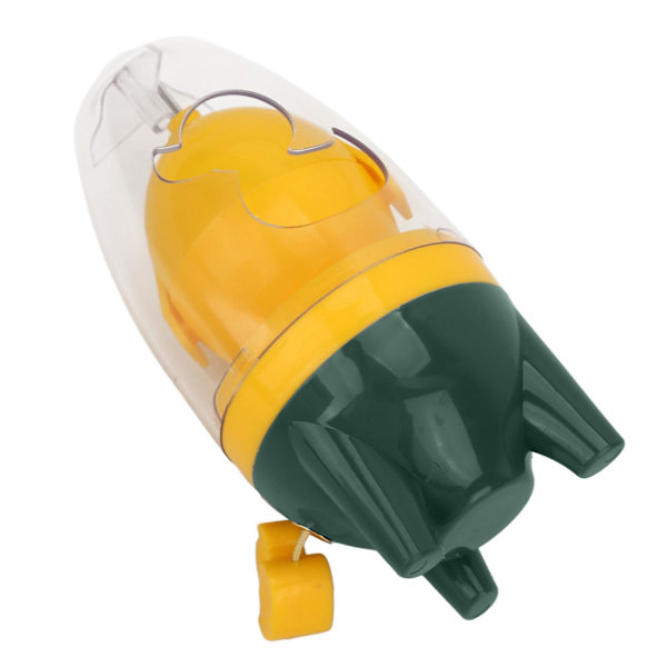 Æggespinder Sjov Form Høj Torsion Rotation Homogen Hånddrevet Bærbar Gylden Æggemaskine Dark Green