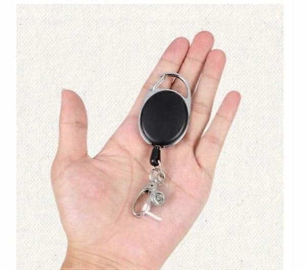 Telefon Lanyard Bomuld Sort black