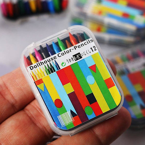 Miniatyyrihuonekalut Lelut Nuketalo DIY Koriste Tarvikkeet Mini Laatikoitu Värikynä