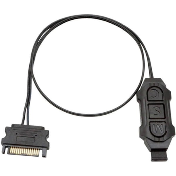 5V 3-pin ARGB-controller til computerblæsere, belysning, synkronisering og hastighedsjustering, lysstriber, ARGB-lysstyring enkelt header