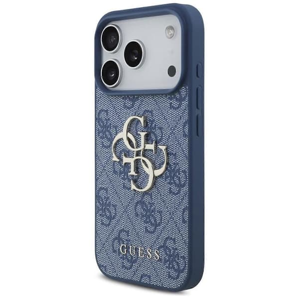 Apple iPhone 17 Pro Max 4G Iso Logo Suojakuori Sininen Blue Apple iPhone 17 Pro Max