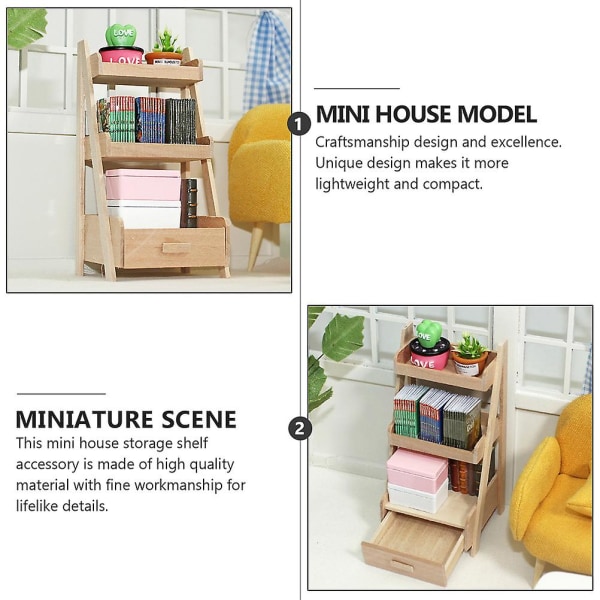 Miniatyrhusprydnad Mini Simuleringsmodell Miniatyrhus Diy-tillbehör Miniatyrhus Simuleringstillbehör