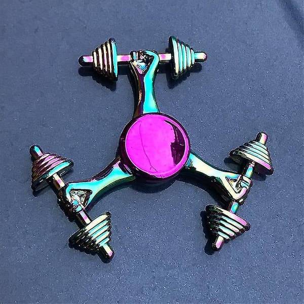 W Regnbåge H Spinner Metal Legetøj[YJD]