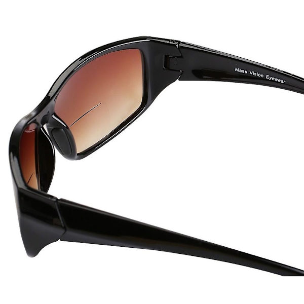 \"The Driver\" Polariseret Bifokal Solbriller Med Høj Definition - Sort - 1.75 Black 1.75