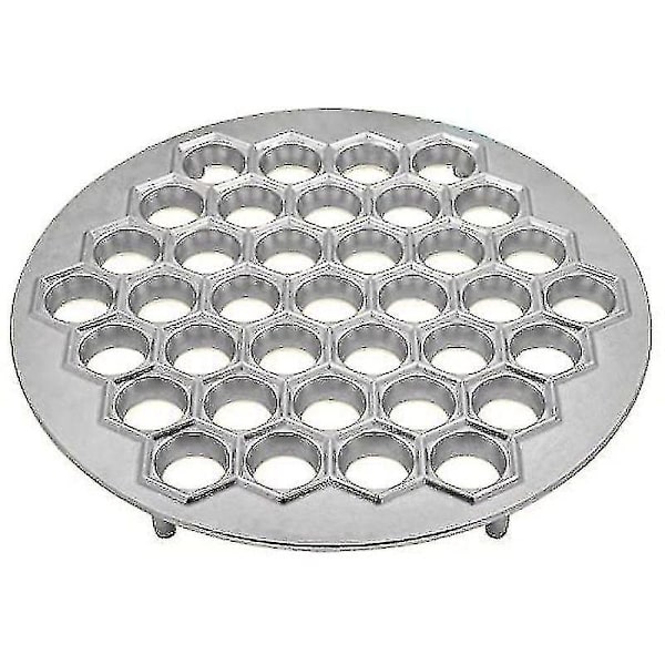 Gefylte deiglommer deigform utstikker Pelmeniza Maultaschenformer Ravioliformer Pelmeni Form (alugu sølv)