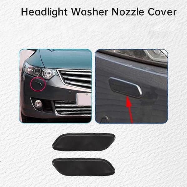Dekkhette for frontlysspylerdyse for HONDA ACCORD Euro CU1 CU2 2008-2012 Frontlys Vannsprut