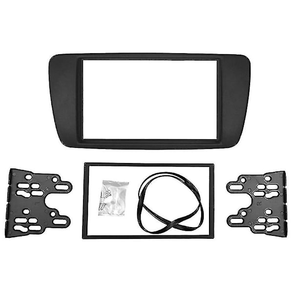 2 Din Adapter Cd Trim Panel Stereo Interface Radio Bilramme Panel Fascia For Seat Ibiza 2008+