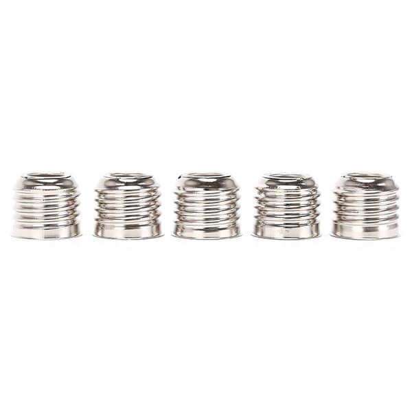 5x E27 til E14 Lampeholder Konvertering Sokkel Glødelampe Lampeholder