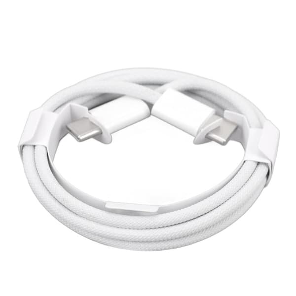 60 W USB-C-laddningskabel (2 meter!!) Bulk MW493ZM (extra lång) iPhone 15 16 Pro Plus MAX
