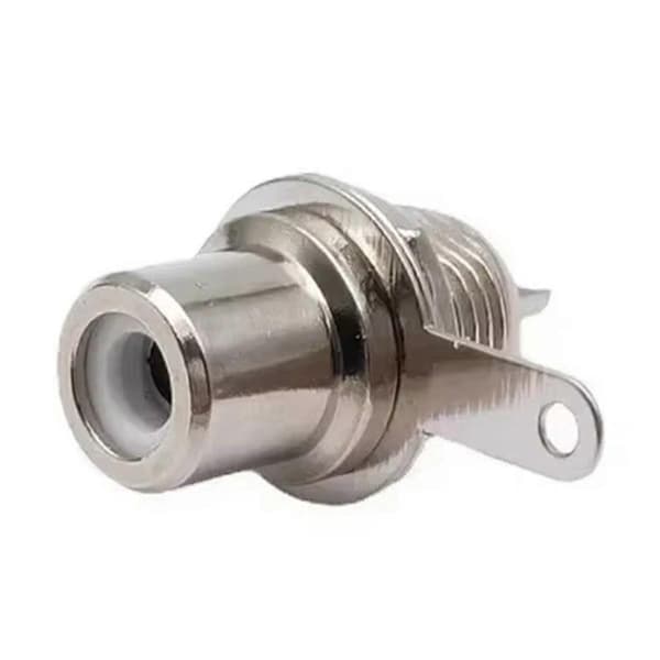 100 st Nickelpläterad Hona Socket Audio Video AV Socket