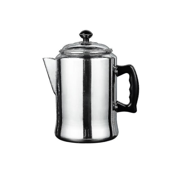 Large Capacity Coffee Percolator Aluminum Hong Kong Style Milk Tea Maker Pot