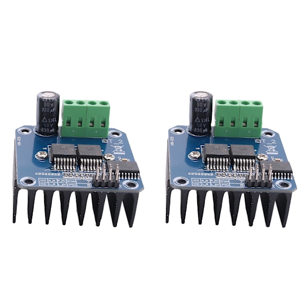 2 stk Bts7960 43a Dobbel DC Stepper Motor Driver H-bro Pwm Høy-effekt Modul Kompatibel Med Ar-d Zy