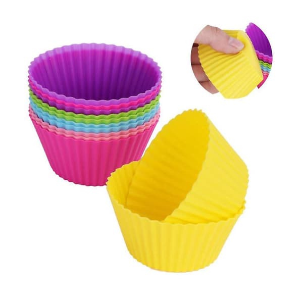 Silikonmuffinsform Silikonform Kakform Silikonkakform 12 A