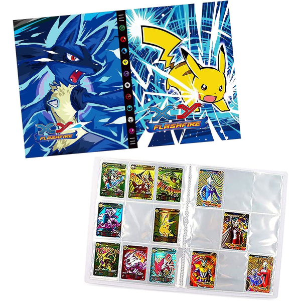 9 Lommer 432 Kort Anime Album Bog Pikachu Favorit Spil Spil Kort Mappe Mappe lightning