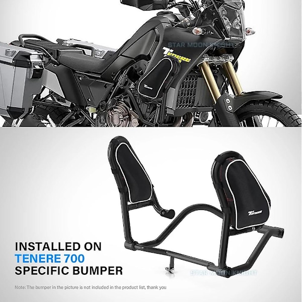 Fit For Yamaha Tenere 700 Tenere700 Xtz 700 T700 2019 - Motorsykkel Ramme Crash Bars Vanntett Veske Reparasjonsverktøy Plasseringsveske