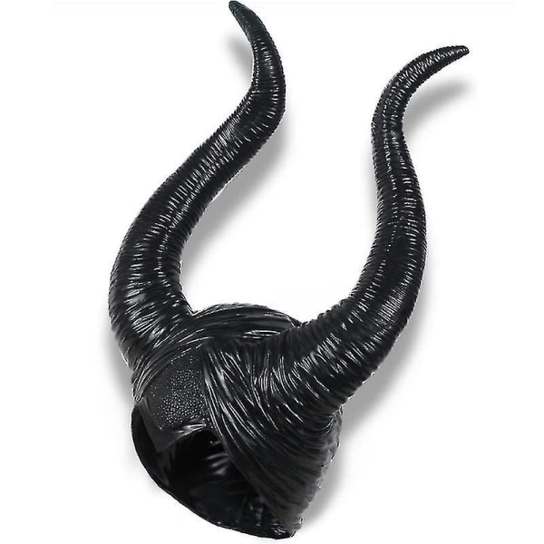 Maleficent Horn Cosplay Kostume Ond Evig Dronning Halloween Fest Hovedbeklædning