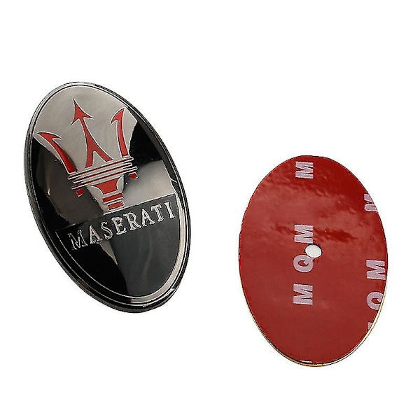 Bil Emblem Badge Dekorasjon For Maserati Granturismo Ghibli Quattroporte Levante Gransport Granlusso Gt Gran Cabrio Coupe