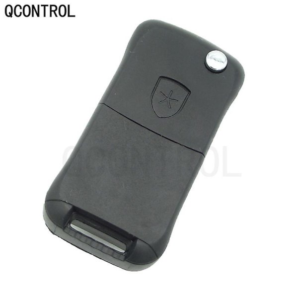 Qcontrol 3 knapper Flip fjernbetjening bilnøgle Fob 315mhz/433mhz Pcf7946a til Porsche Cayenne 2004 2005 2006 2007 2008 2009 2010 2011 315MHz