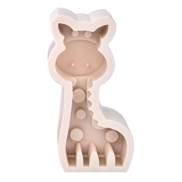 Luovaan mold Tee itse Eläimen muotoinen silikonimateriaali muotit Leivontasuklaa Bis Giraffe