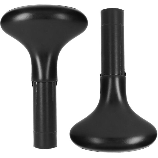 2pcs Sup Paddle Replacement Handle T Handle Sup Accessories, Model: Black