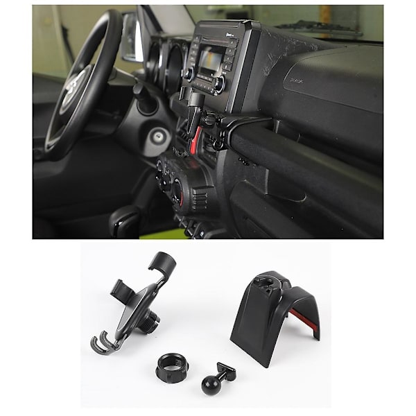 Bilholder til mobiltelefon, GPS-holder, kompatibel med Jimny Jb74 Jb64 2019-2021 2022, interiørtilbehør