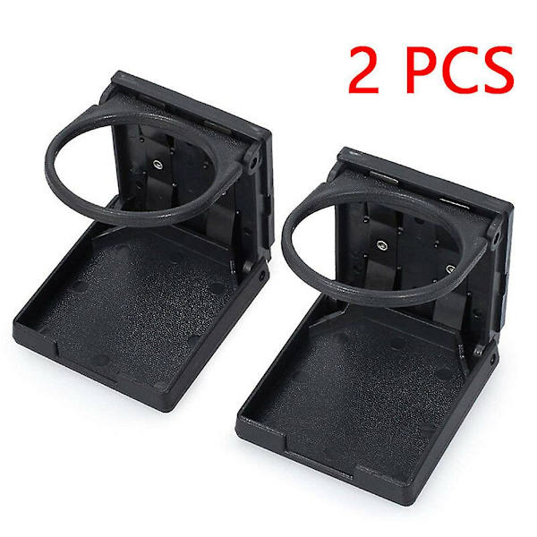 2 stk drikkeholder justerbar sammenleggbar vannkrusstøtte stativ flaskeholder for bil lastebil båt koppholder koppholder sammenleggbar - drikkeholdere