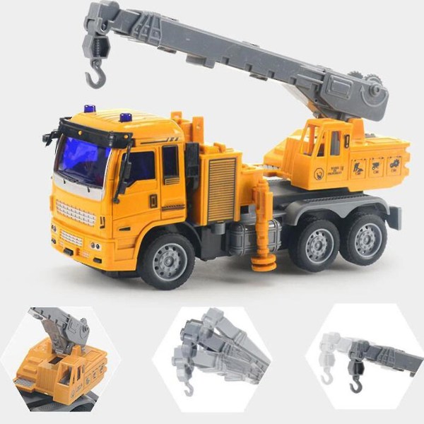 Legering Inerti Teknik Køretøj Dump Truck Læringslegetøj Model